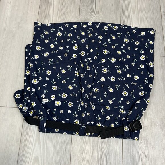 Duluth Womens Small Heirloom Gardening Skort With Belt Bag Hiking Navy Floral - Picture 10 of 13